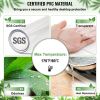 Plastic Table Cover, 44"x90"x0.06", Transparent PVC Table Protector, Rectangle Clear Desk Mat